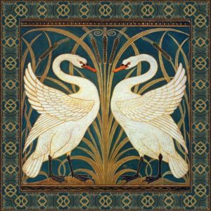 two-swans-walter-crane